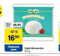 Tesco Itala mozzarella nabídka