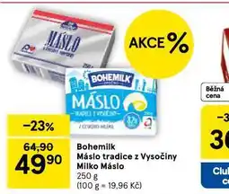 Tesco Máslo nabídka