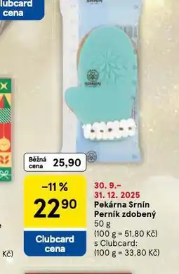 Tesco Perník zdobený nabídka