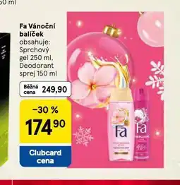 Tesco Fa vánoční balíček nabídka