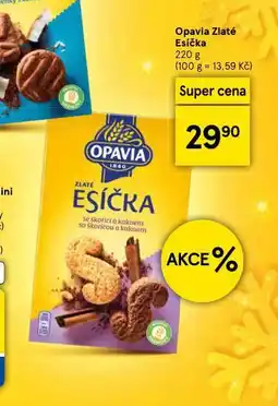 Tesco Opavia zlaté esíčka nabídka
