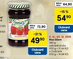 Tesco Riso džem nabídka