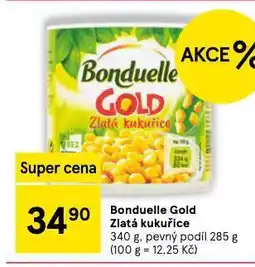 Tesco Bonduelle gold zlatá kukuřice nabídka