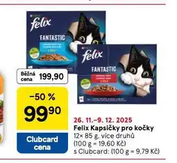 Tesco Felxi kapsičky pro kočky nabídka
