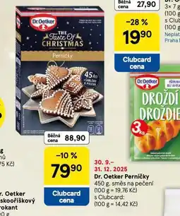 Tesco Dr. oetker perníčky nabídka