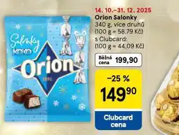 Tesco Orion salonky nabídka