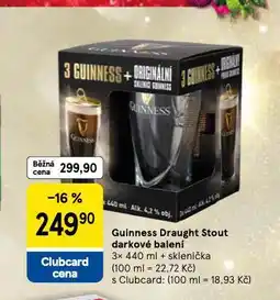 Tesco Guinness draught stout dárkové balení nabídka