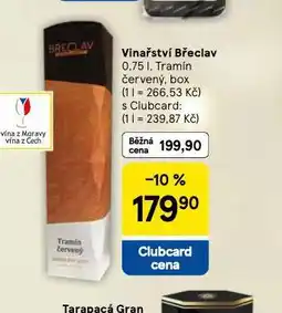 Tesco Vinařství břeclav nabídka
