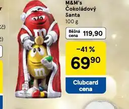 Tesco M&m´s čokoládový santa nabídka