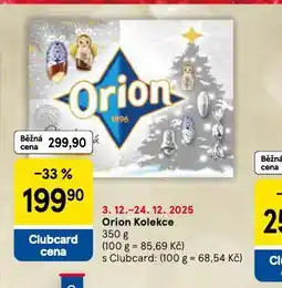 Tesco Orion kolekce nabídka