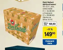 Tesco Zlatý bažant dárkové balení nabídka