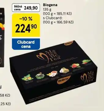 Tesco Biogena nabídka