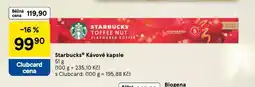 Tesco Starbucks kávové kapsle nabídka