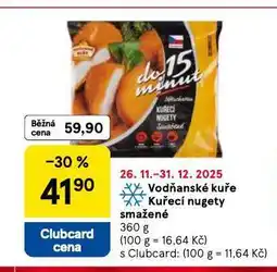 Tesco Kuřecí nugetky smažené nabídka