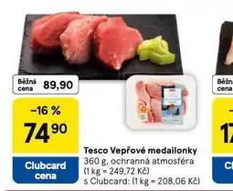 Tesco Vepřové medailonky nabídka