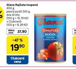 Tesco Giana rajčata loupaná nabídka