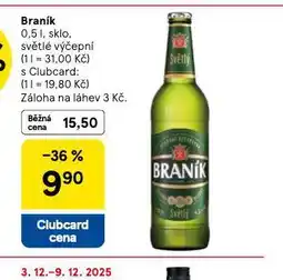 Tesco Braník nabídka