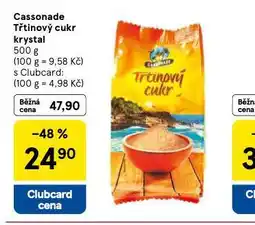 Tesco Třtinový cukr nabídka