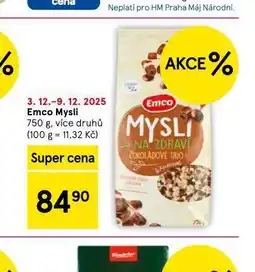 Tesco Emco mysli nabídka