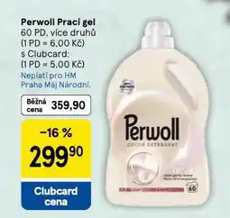 Tesco Perwoll prací gel nabídka