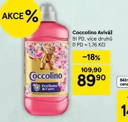 Tesco Coccolino aviváž nabídka