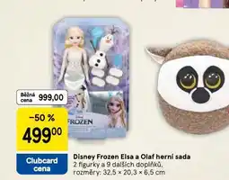 Tesco Disney frozen elsa a olaf herní sada nabídka