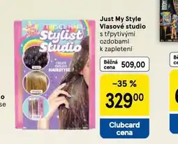 Tesco Just my style vlasové studio nabídka