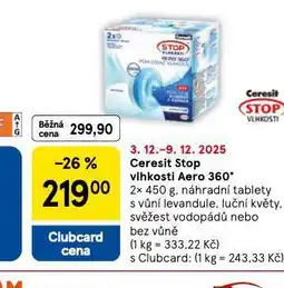 Tesco Ceresit stop vlhkosti aero 360 nabídka