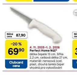 Tesco Nůž nabídka