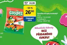 Tesco Goodies křupky krokodýl nabídka