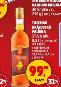Penny Market Tuzemák královská palírna nabídka