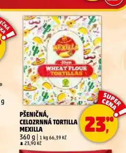 Penny Market Celozrnná tortilla mexilla nabídka