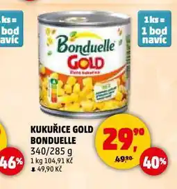 Penny Market Bonduelle zlatá kukuřice nabídka