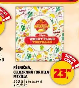 Penny Market Pšeničná tortilla mexilla nabídka