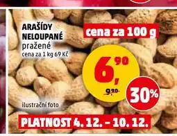 Penny Market Arašídy neloupané nabídka