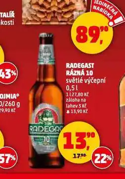 Penny Market Pivo radegast nabídka