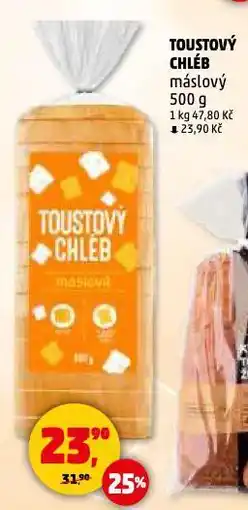 Penny Market Toustový chléb nabídka