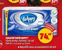 Penny Market Wippy toaletní papír nabídka