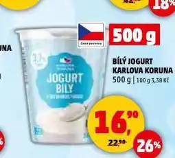 Penny Market Bílý jogurt nabídka