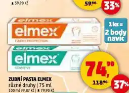 Penny Market Elmex zubní pasta nabídka