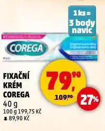 Penny Market Corega fixační krém nabídka