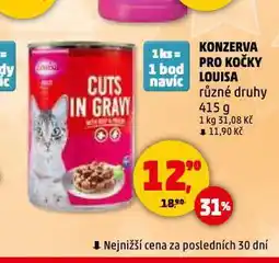 Penny Market Louisa konzerva pro kočky nabídka