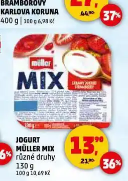 Penny Market Jogurt müller mix nabídka