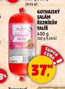 Penny Market Gothajský salám nabídka