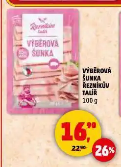 Penny Market Výběrová šunka nabídka