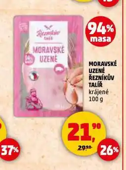 Penny Market Moravské uzené nabídka