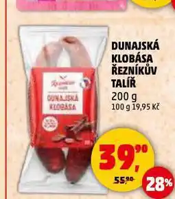 Penny Market Dunajská klobása nabídka