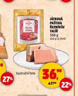 Penny Market Játrová paštika nabídka