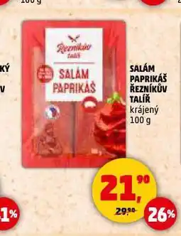 Penny Market Salám paprikáš nabídka