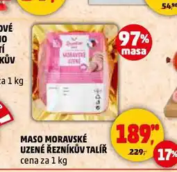 Penny Market Maso moravské uzené nabídka